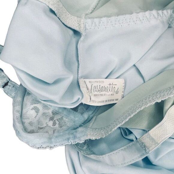 Vintage Blue bra chemise - Vassarette - Picture 10 of 11